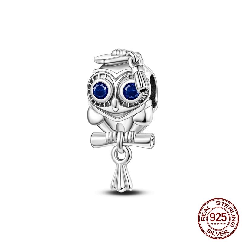 Latest Copper Craft Graduation Season Charm Charms Fit Authentic Bracelet Diy Jewellery Elegant Present Crafting