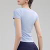 Summer High-end Sports And Fitness Yoga Wear With A Hollowed-out Waist-cinching Design, A Slimming Pilates Fitness Wear