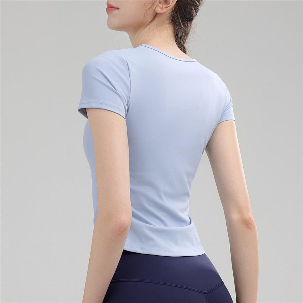 Summer High-end Sports And Fitness Yoga Wear With A Hollowed-out Waist-cinching Design, A Slimming Pilates Fitness Wear