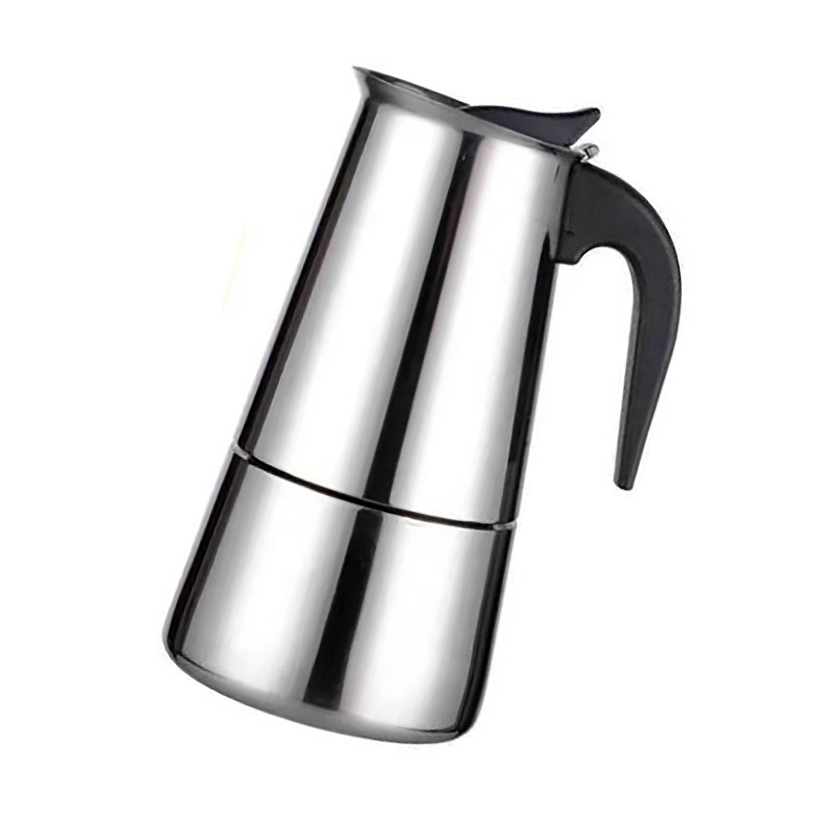 

100ML Stainless Steel Coffee Maker Moka Pot Insulated Thermal Coffee Pot for Hand Brewed Coffee