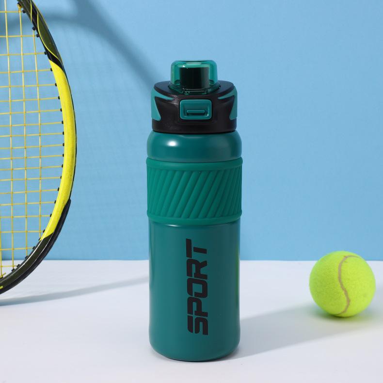 316 Stainless Steel Large Capacity Sports Water Bottle, Insulated with Flip-Top for Men & Women - Fitness Cycling Outdoor Cup