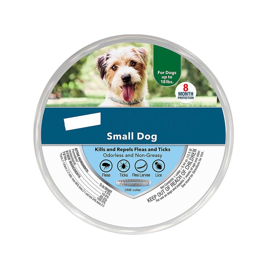 8 Monate, Anti-Parasiten-Halsband, Anti-Floh, Anti-Zecken, Leishmaniose, für kleine und mittelgroße Hunde