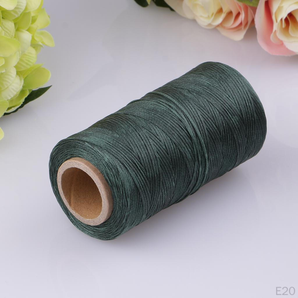 1 0m 1mm Polyester Waxed Thread Flat Cord String Sewing Craft