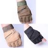 Tactical Gloves Outdoor Fitness Riding Sun Protection Half Finger With Sweat Wicking For Adults
