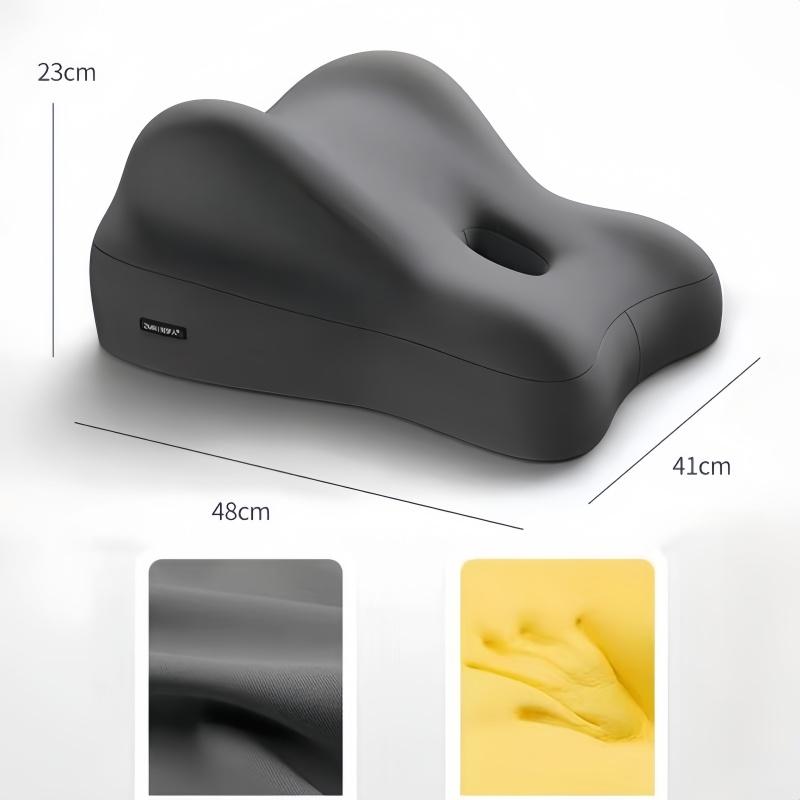 Memory Foam Lumbar Cushion Ergonomic Back Support Pillow With Breathable Cover For Office Chair Car Seat Bed Backrest