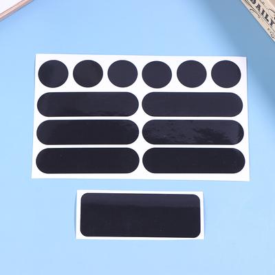 New Sale Motorcycle Helmets Invisible Black Reflective Stickers Simple And Effective Reflective Tape For Helmets Bikes