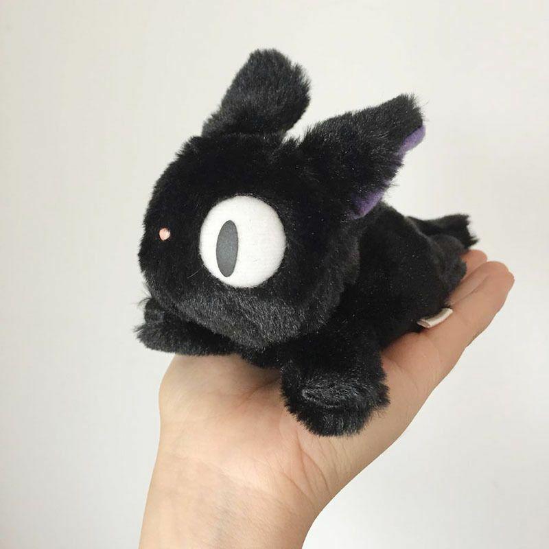 Adorable Japanese Anime Kiki Delivery Service Jiji Black Cat Plush Stuffed Doll Toy For Kids And Collectors