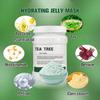 Tea Tree Jelly Facial Mask, 11-ounce jar - suitable for all skin types and containing tea tree extract for use in beauty salons.