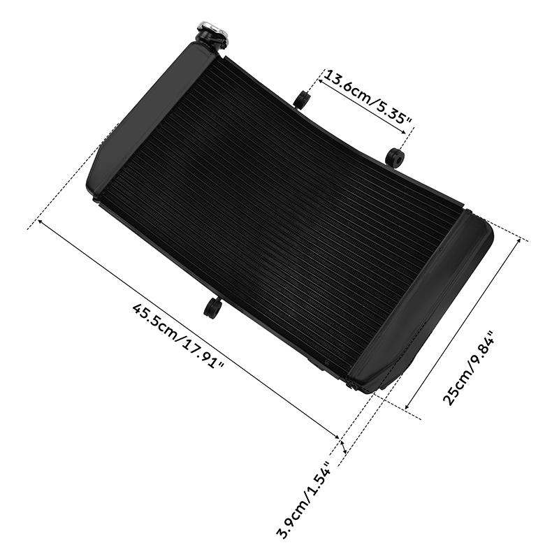 Motorcycle Aluminum Radiator Cooler Replacement For Honda CBR600 F4 1999-2000 F4I 2001-2004 02 03