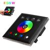 Capacitive Touch LED Touch Panel Controller Touch Panel Dimmer  Wall Mounted Installation