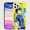 Heißes Anime Blue Lock Handyhülle für Apple iPhone 17 Air 16 15 Plus 14 + 13 Mini 12 11 Pro Max 7 8 SE 16Max Weiche Schutzhülle Coque