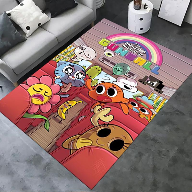 

2025 New Gumball Carpet Rug for Living Room Bedroom Home Sofa Decoration,Kids play Non-slip Floor Mat196 40x60cm( 15x23in )