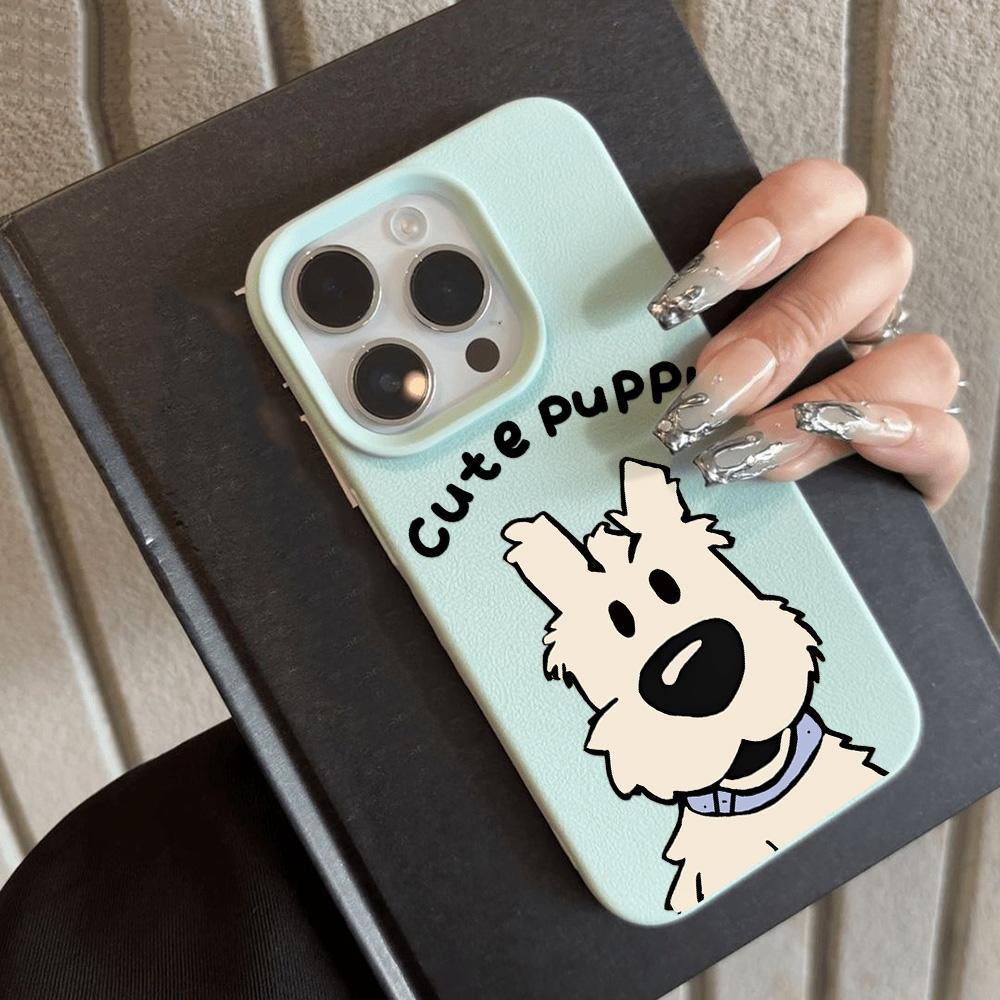 Phone Case for iPhone 11 13 Case iPhone 12 14 15 16 Pro Max 12 Pro 15 Plus Leather Painted Waterproof Drop-proof and Wear-resistant Cartoon