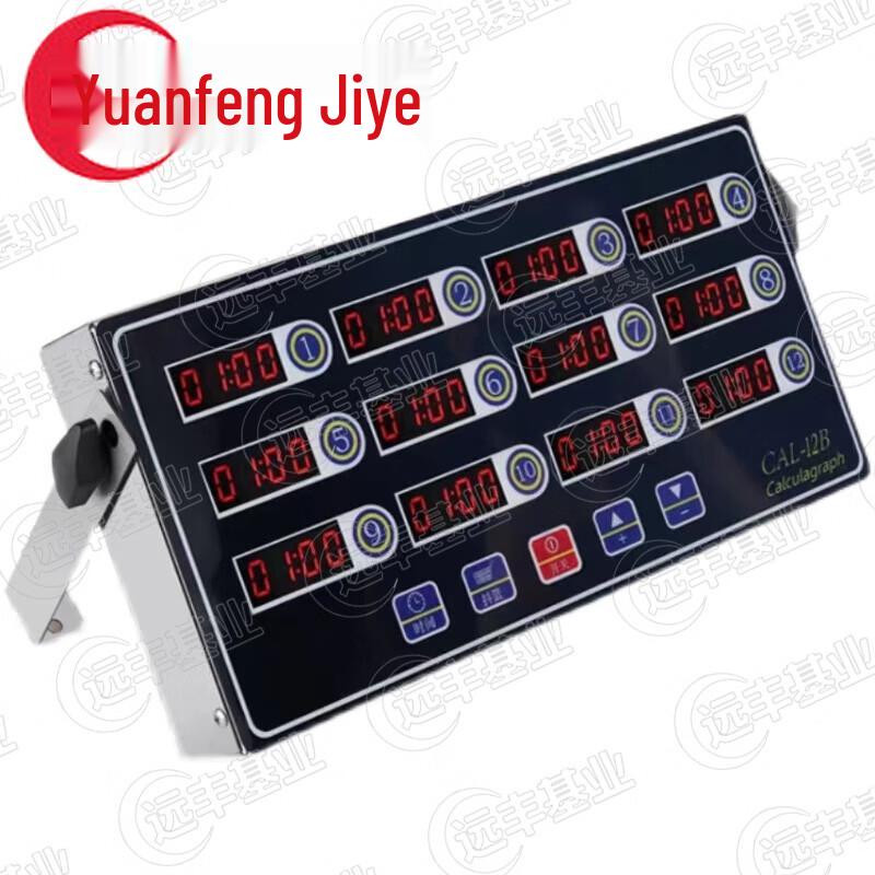 Multi-Channel Commercial Kitchen Timer