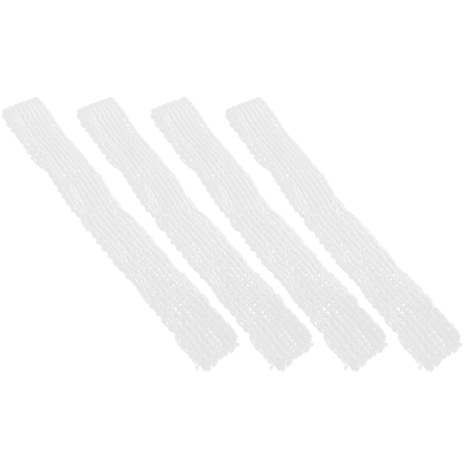

4 Pcs Char Braided Rope Butcher Netting for Meat Sausage Casing Sausages Cooking Tool Ham Packaging Automatic білий