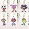 For TADC Acrylic Key Chain Caine Gummigoo Ragatha Kinger Pomni Gangle Anime Peripheral Backpack Pendant Festival Gift