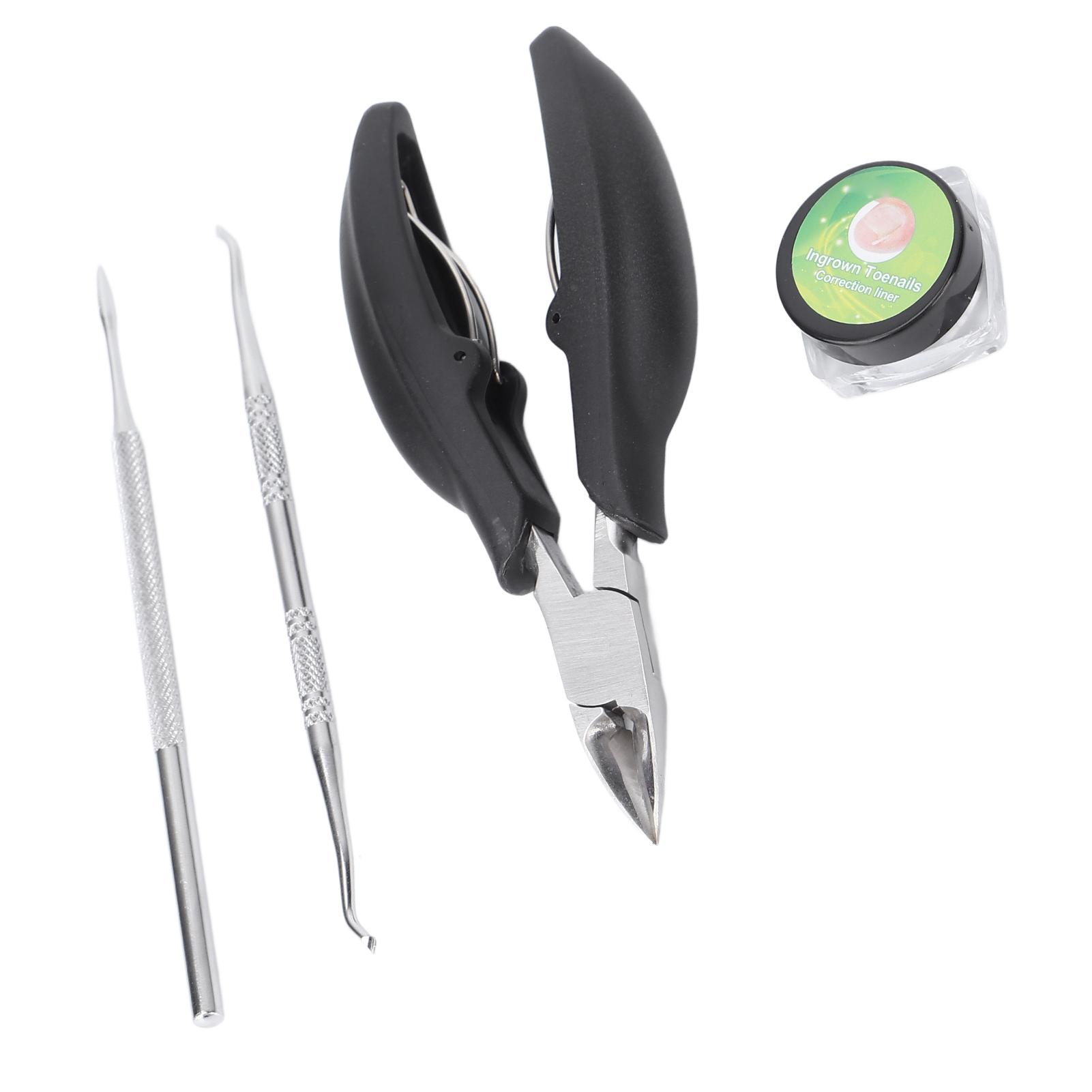 

Набор инструментов для коррекции вросшего ногтя Накладка для ногтей Щипцы для вросшего ногтя Подъемник для вросшего ногтя Пилка с одной головкой