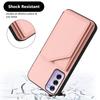For Oppo Reno12 Pro 5G (Global) Case Card Holder Kickstand Skin-Touch Phone Cover with Wrist Strap