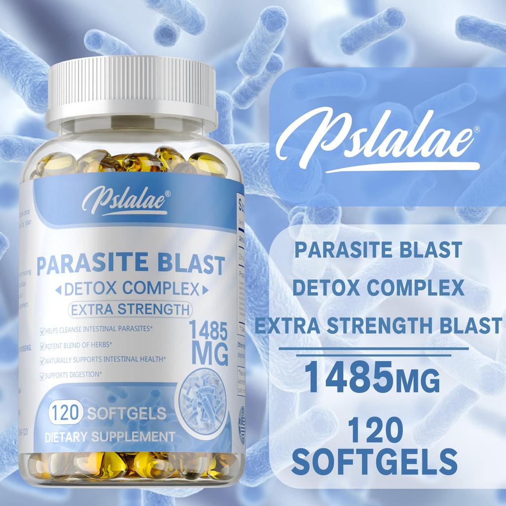 Parasiten-Blast - Darmparasiten-Reinigung, Natürliche Darmgesundheit, Entgiftung