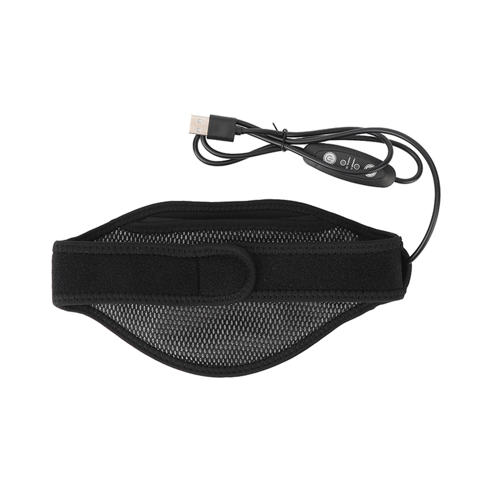 

Массажер для шеи с подогревом, 5 передач, вибрационный массаж, моющийся, USB, подогреваемый шейный бандаж для домашнего использования в офисе