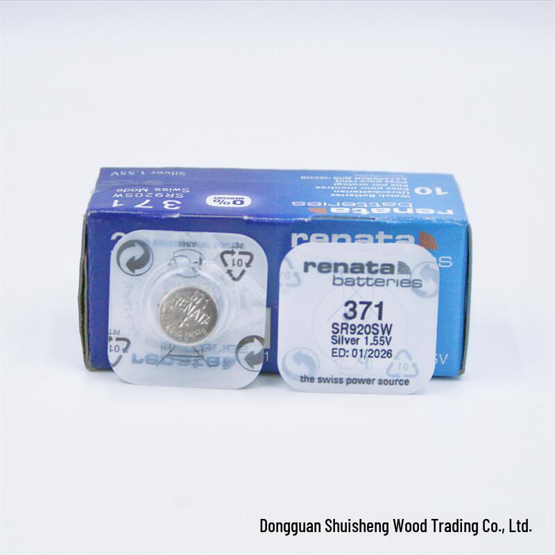 Renata 371 SR920SW Button Battery for Watches
