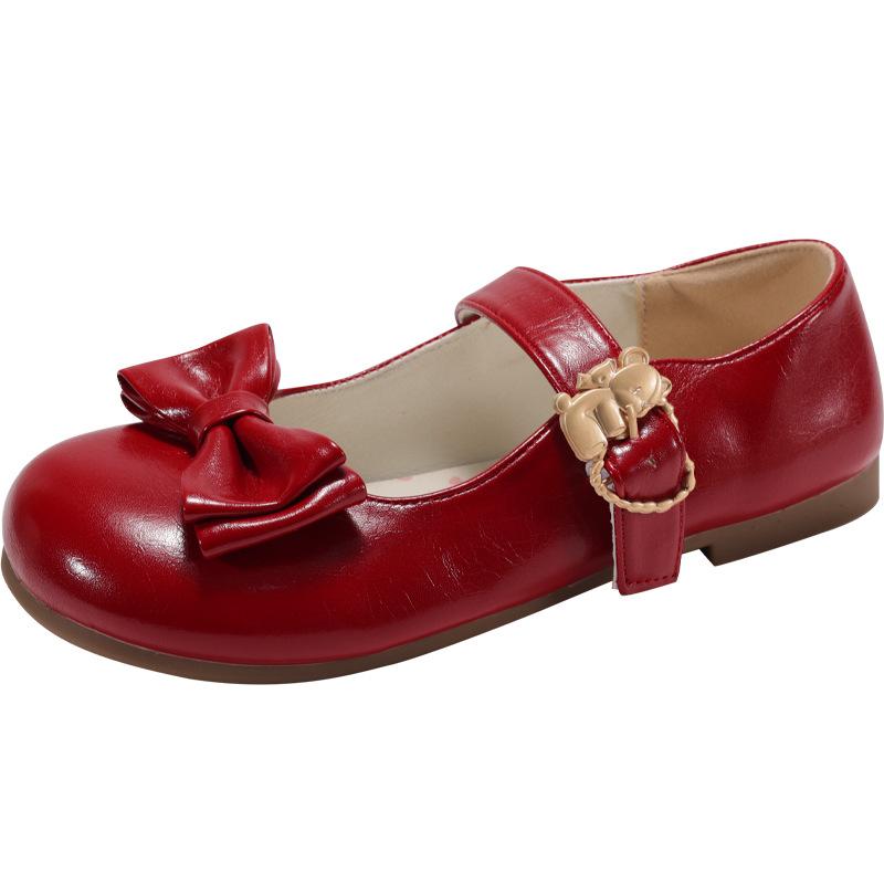 Black Ballet Style Retro Shallow Mouth Flat-soled Single Shoes Women's 2025 New Autumn Skirt Round Head Mary Jane Shoes