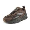 Kappa Synthetic Leather Fabric Pigskin Round Toe Lace-Up Height Increasing Shock Absorbing Wear-Resistant Non-Slip Low-Top Dad Shoes K0BZ5MC15D-687