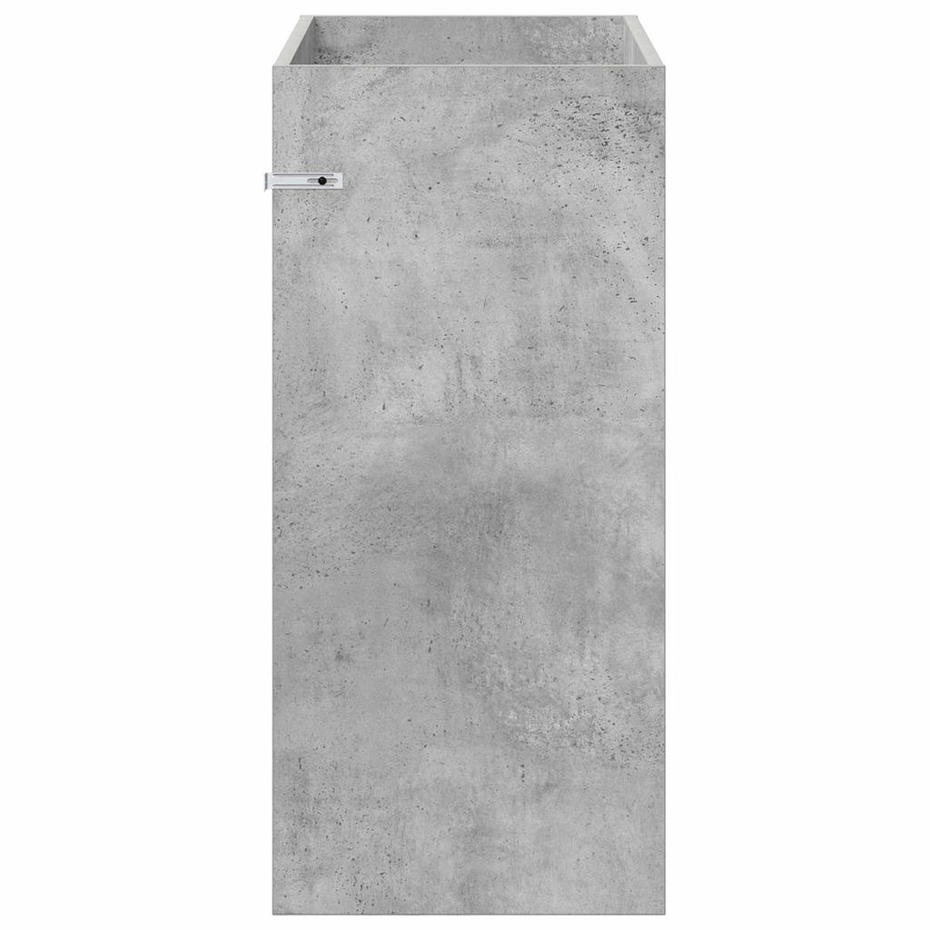 Bathroom Vanity Cabinet Concrete Grey 78.5 X 37.5 X 81 Cm Particleboard