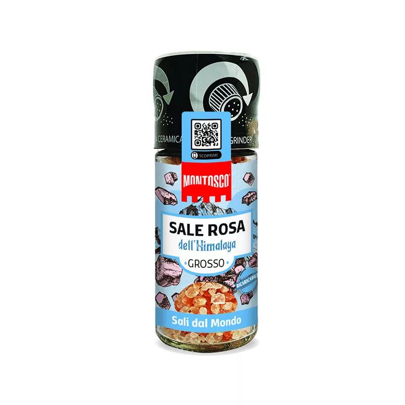 Montosco Himalaya-Rosa-Salz Keramik-Mühle 90g