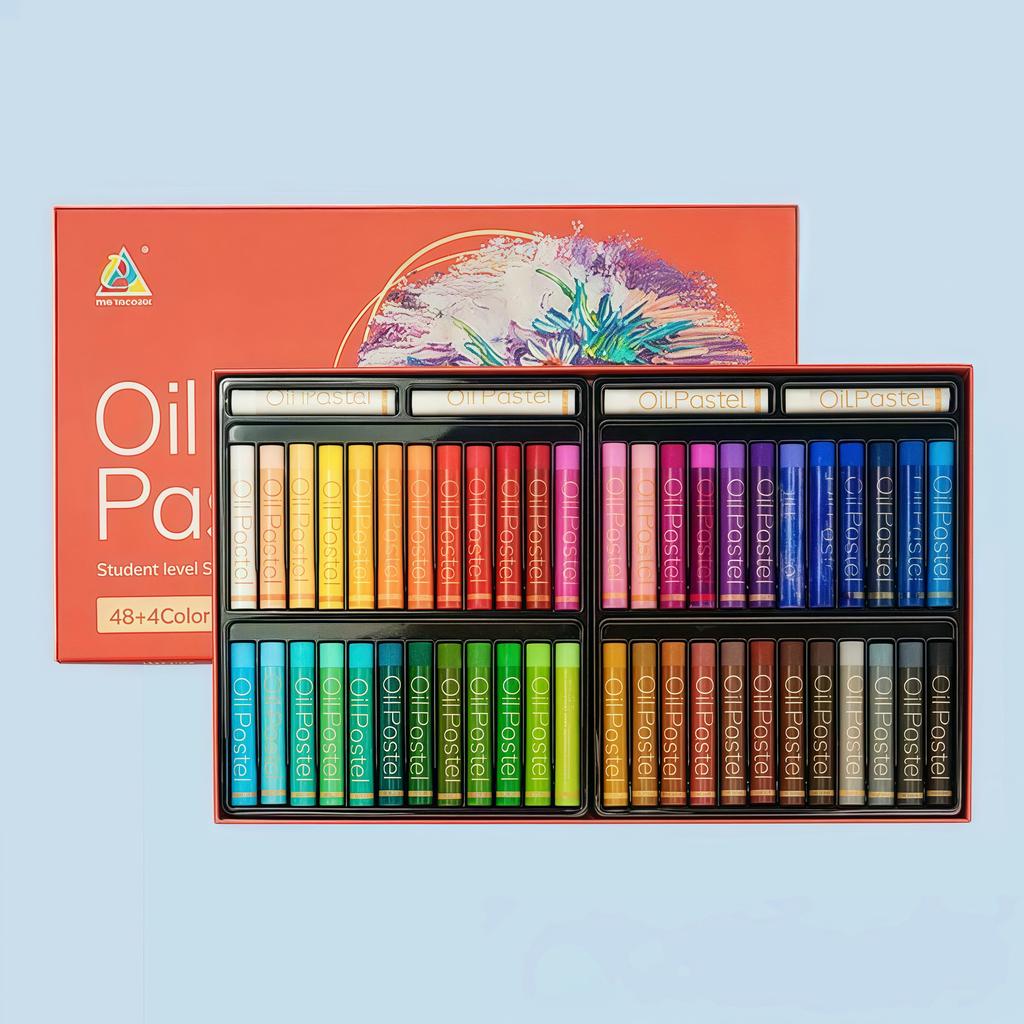 Artist Soft Oil Pastel Set 24/36/48 Colors Professional Painting Drawing Graffiti Art Crayons Washable Non Toxic Oil Paint Stick