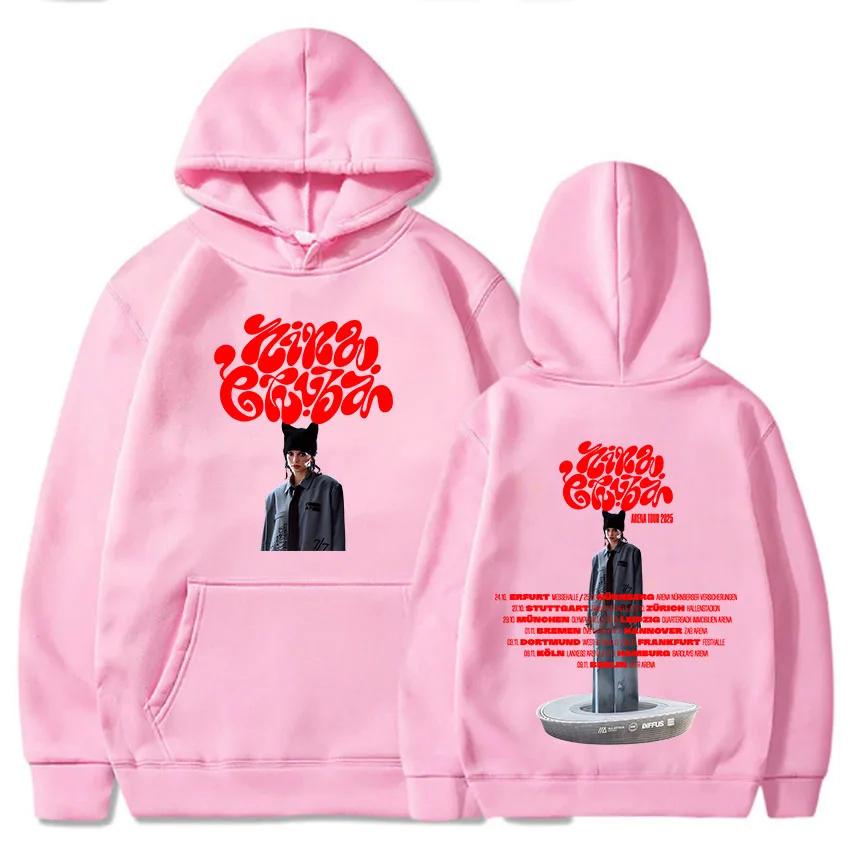 Arena Tour Nina Chuba Felpe Sudaderas Para Mujer Abbigliamento Invernale Donna Uomo Stampa Cantante Felpe Pullover Oversize Casual