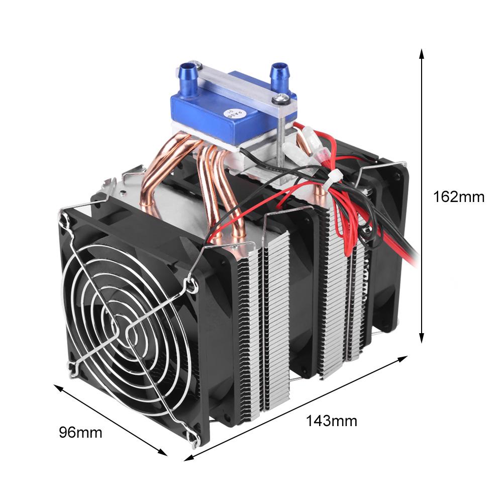 Refrigeration DIY Kits Thermoelectric Cooler Semiconductor Refrigeration Water Chiller Cooling Device for Fish