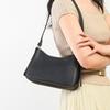 New Fashi Women's Minimalist PU Leather Hobo Shoulder Bag, Casual Underarm Handbag with Adjustable Strap for Work & Daily Use