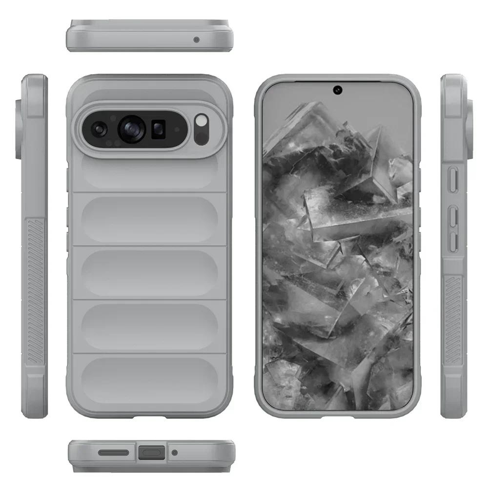 New Shockproof Case For Google Pixel 9A 9 Pro XL Funda Soft Silicone Back Coque For Google Pixel 8 7 Pro 8A 7A 6A Cover