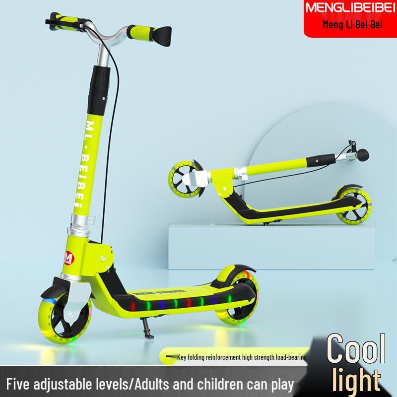 Monlilibebe Two-Wheel Folding Kick Scooter for Kids Ages 8-12