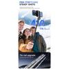 Wireless Remote Operated Selfie Stick Desk Tripod Featuring Quick Open Button and Six Section Extendable Design