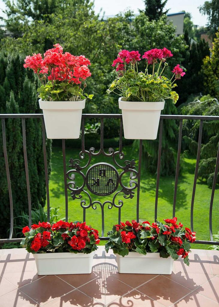 Donica Balustradowa Lys Antracyt 29 Cm