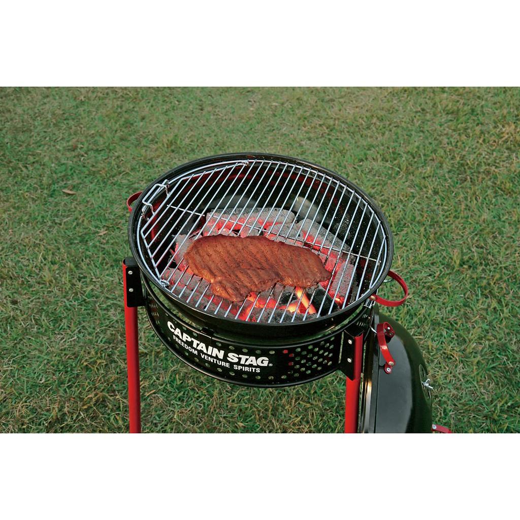 CAPTAIN STAG UG-3285 Equipamento de acampamento ao ar livre Churrasqueira Prensa de carne