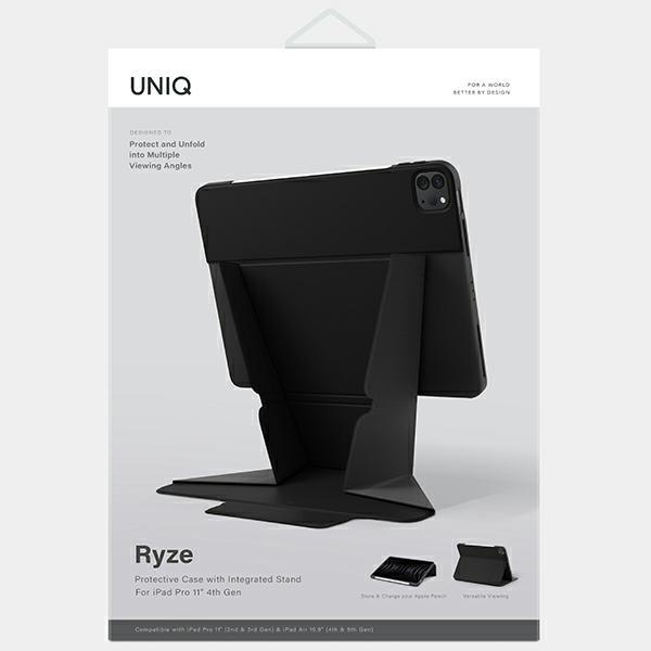 Uniq Ryze Ipad Pro 11 Case (2020-2022)  / Air 10.9 (2020-2022) Black