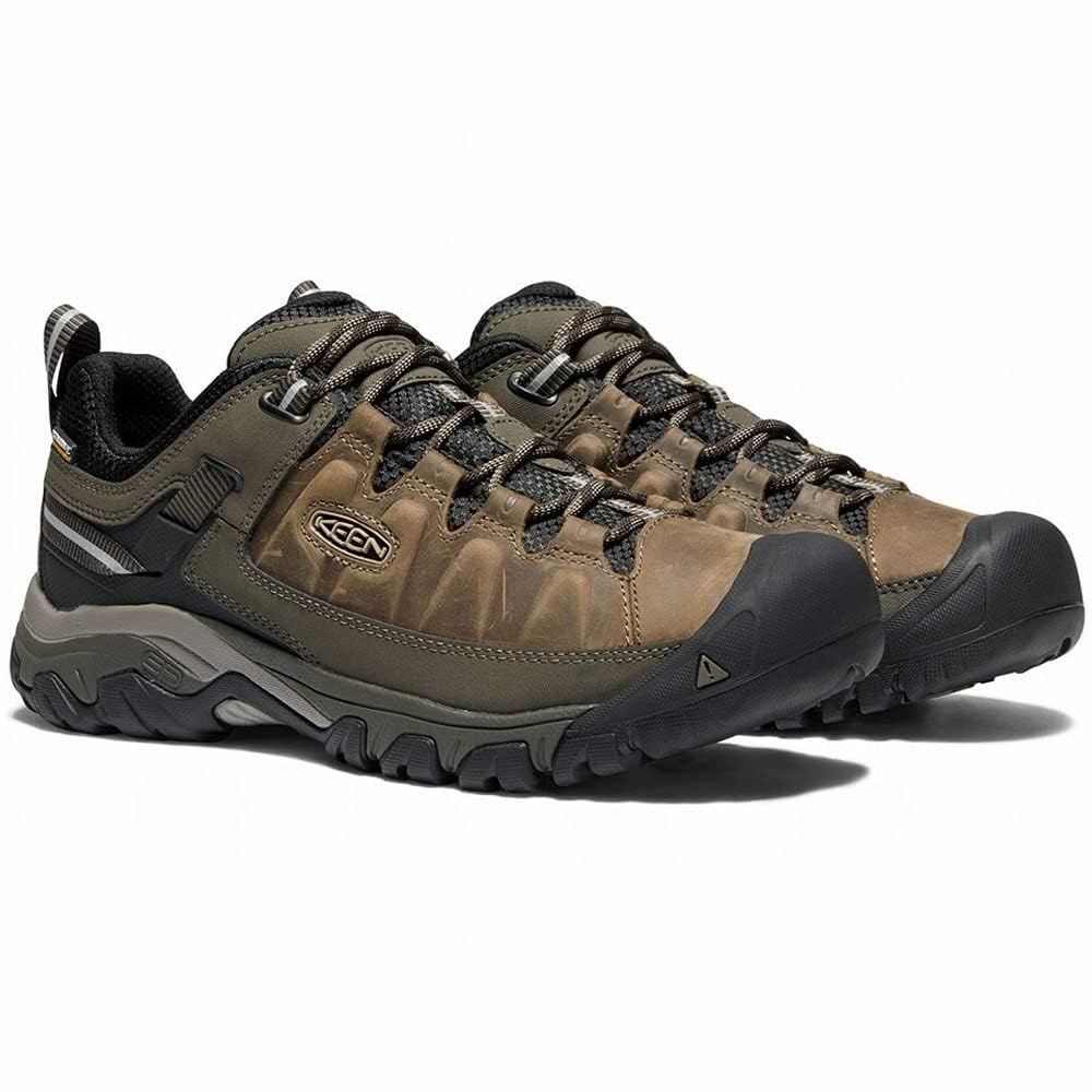 Trekking Shoes TARGHEE III WP Targhee Three Waterproof BUNGEE cm [KEEN] Men's CORD/BLACK 27.5