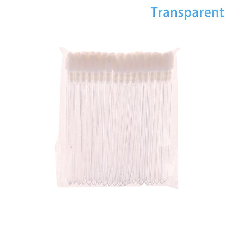 50Pcs  Disposable Lip Brush Lash Extension Brushes Mascara Applicator Lipstick Wands Set Cosmetic Plastic Makeup Tools