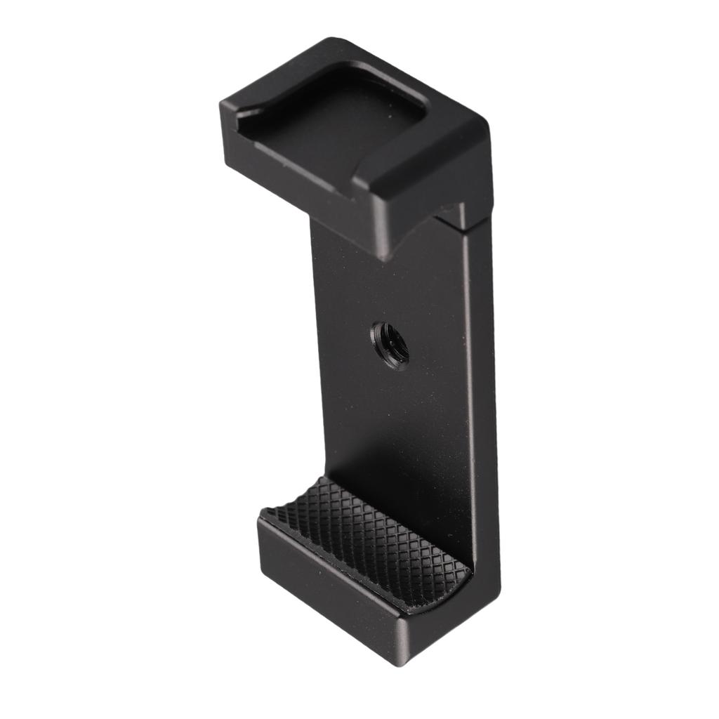 Universal All‑Metal Mobile Phone Clamp with 1 4 in Screw Holes Tripod Mount Adapter Adjustable Width