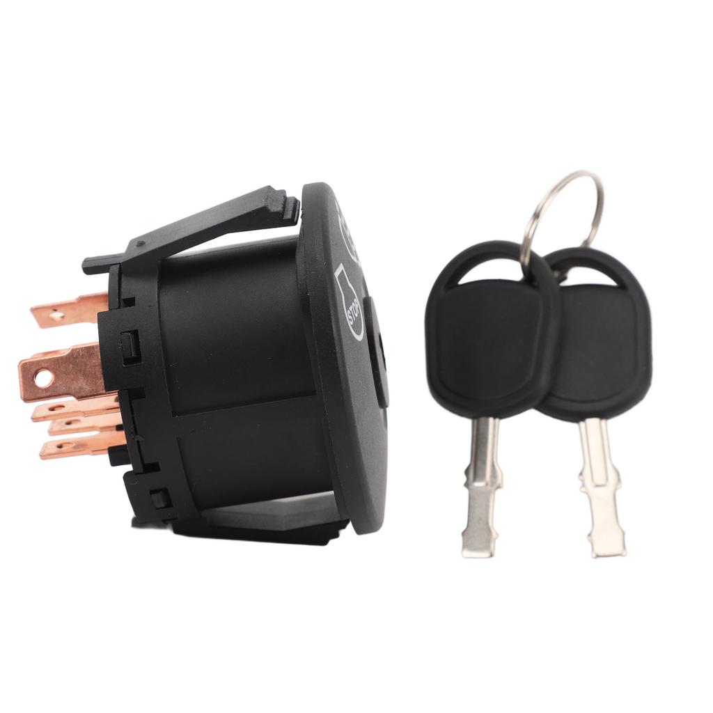 Ignition Switch 7251741 Ignition Starter Switch with 2 Keys Replacement for for Cub Cadet Mower Tractor