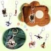 Fantasyon Tuntuntun Safuru Keychain Turbo Babaa Internet Meme Italian Brainlot Trararero Trararara Bag Key Acrylic Keychain Pendant Cute Decoration Se
