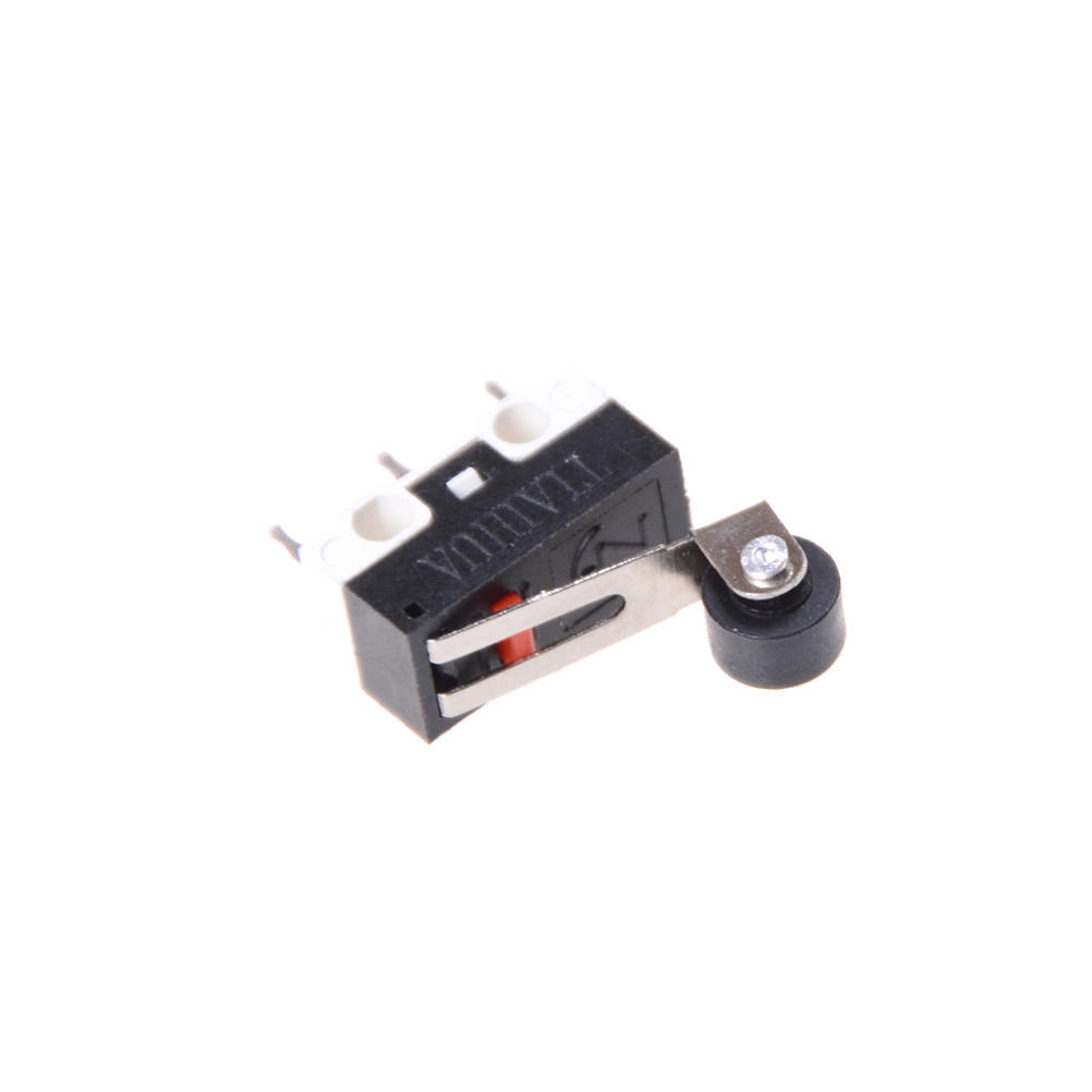 10Pcs 1A 125V Micro Switch Roller Lever Actuator Spdt Sub Miniature ...