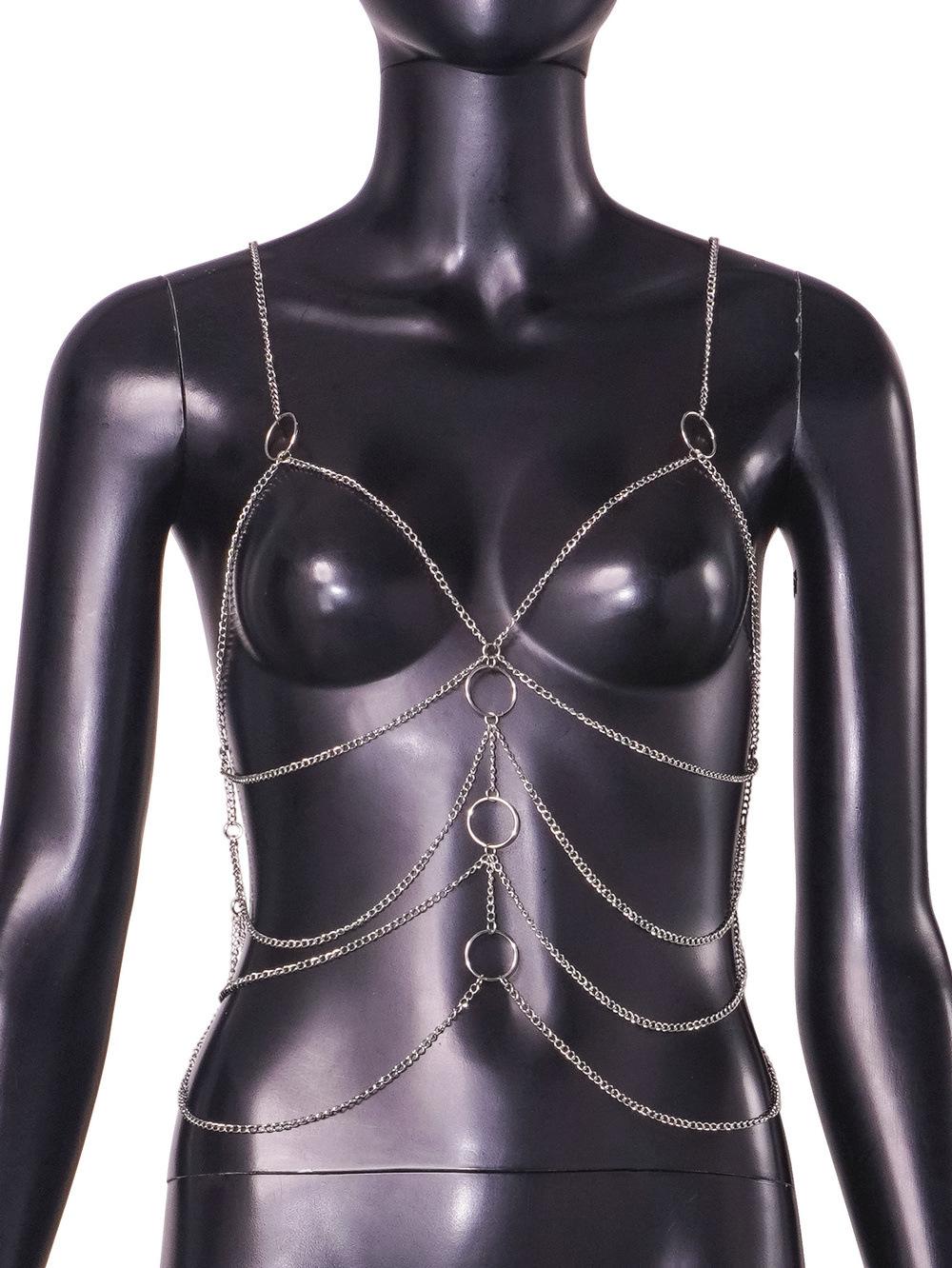 

Вспышка Алмазный Поток Скорость Личность Цепь Тела Ниша Горячая Мода Сексуальное Бикини Цепь Грудь Женщина one size fits all серебряный