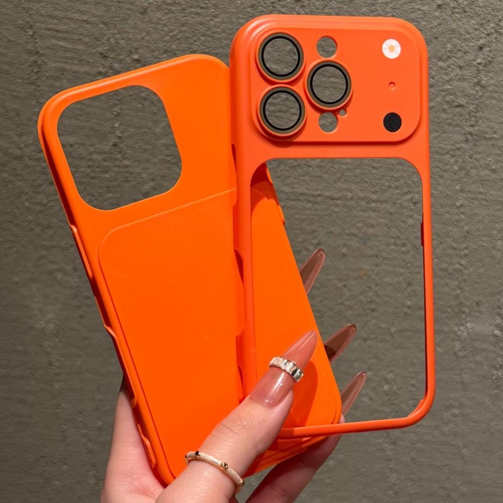 Luxurry 2 IN 1 Case for iPhone 17 Air 16 15 14 Plus 13 12 11 Pro Max Shockproof Matte Lens Protection Change to 17 Simple Cover