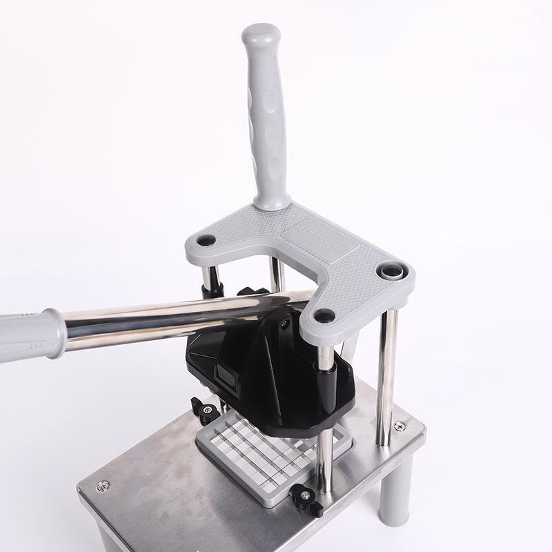 Manual Fries Machine Commercial Vegetable Fruit Meat Chopper Dicer Cutting Machine Stainless Steel Potato Cutter French Slicer