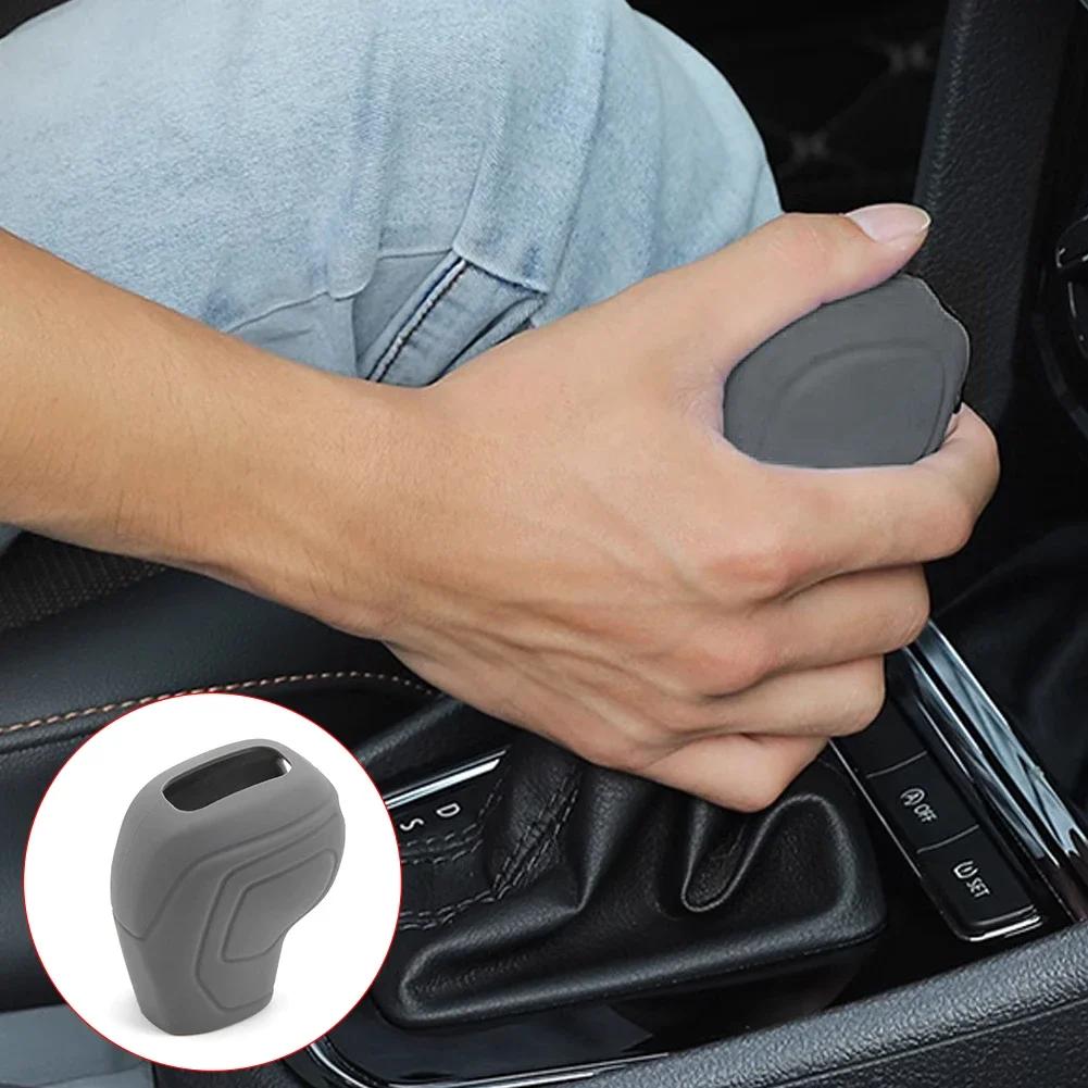 Car Silicone Gear Shift Knob Cover Gear Shift Non Slip Automobiles Gear Shift For Volkswagen POLO Jetta T-CROSS Passat Accessory