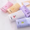 Soft Cotton Baby Bath Towel Cartoon Fruit Face Towel Newborn Infant Kids Soft Absorbent Washcloth Children Shower Towels 50x25cm
